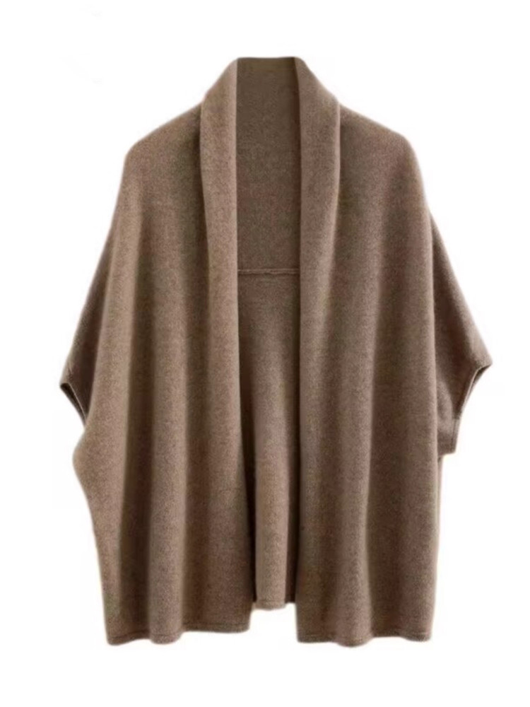 Wool Coat Peacoat - Jesienno-zimowy, nowy model, luźny kardigan z