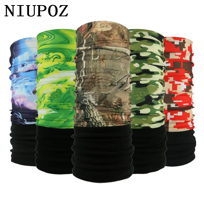 Neck Gaiter Fleece - Zimowy polar Ciepły magiczny pierścień rurkowy