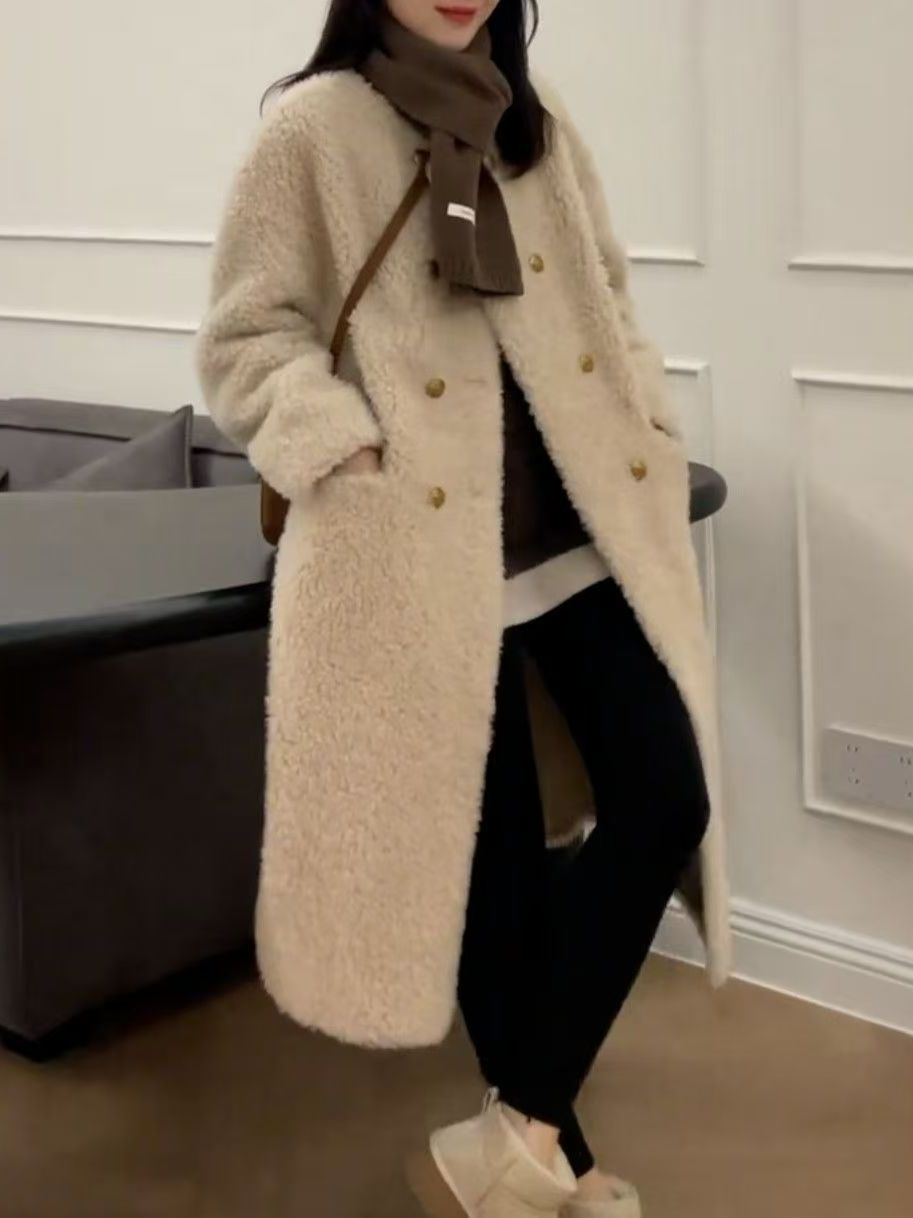 Kurtka z futra jagnięcego w ro – Wool Coat Peacoat recenzja i cena