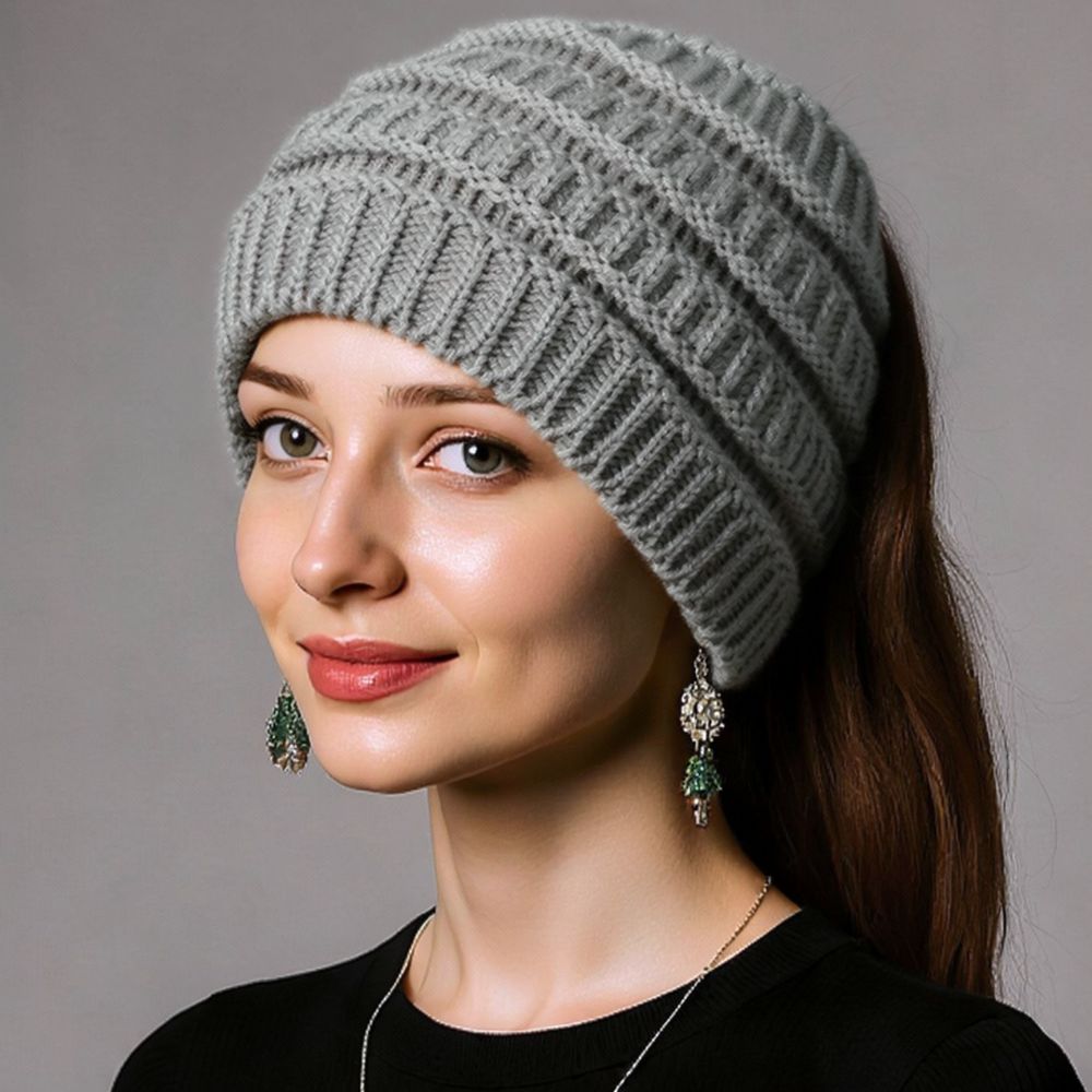 Damska dzianinowa opaska na gł – Fleece Ear Warmer Band recenzja i cena