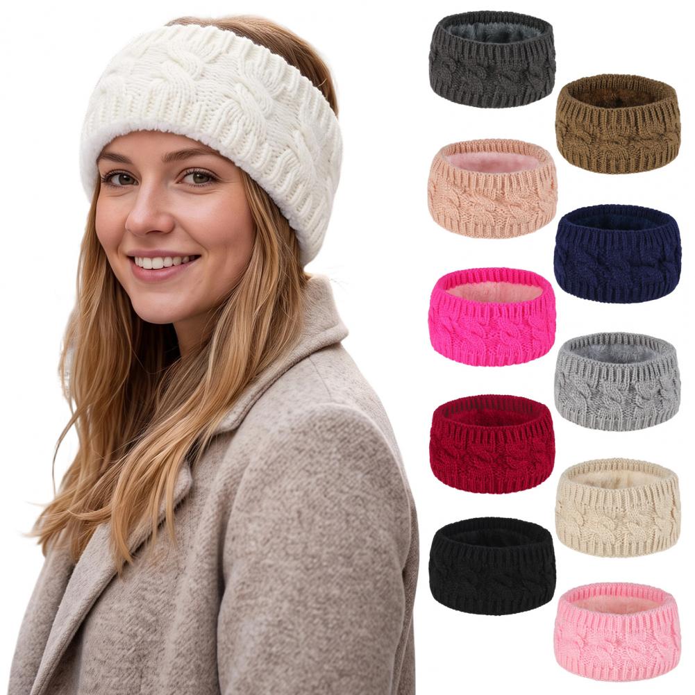 Zimowe nauszniki dla kobiet, p – Fleece Ear Warmer Band recenzja i cena
